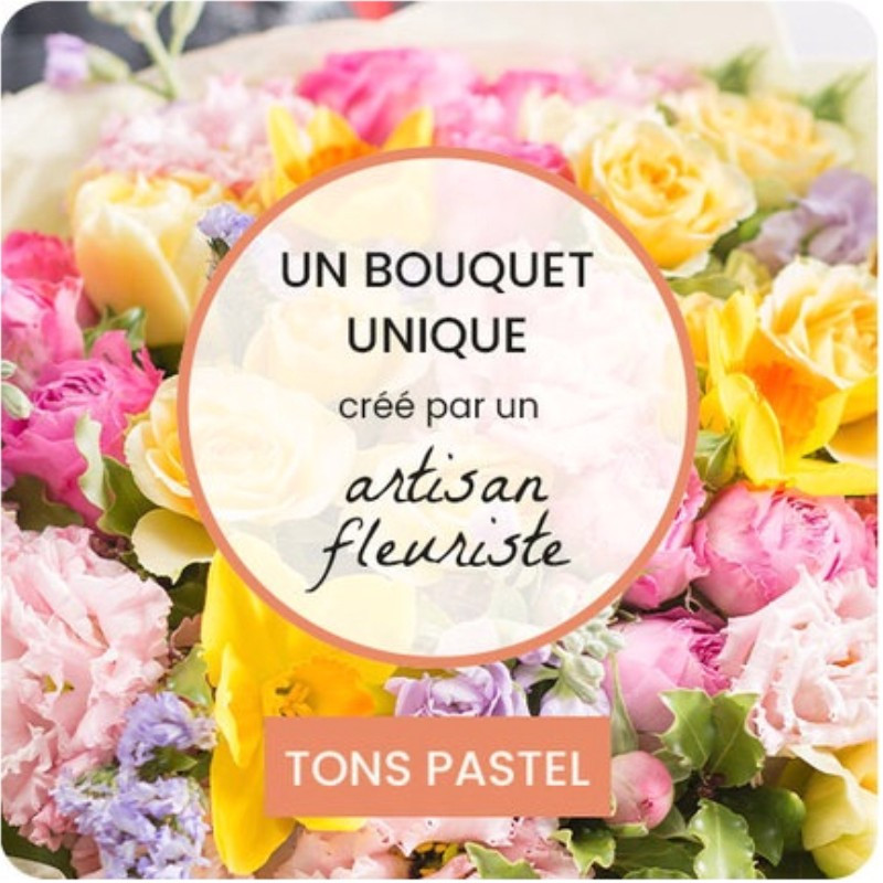 BOUQUET DE FLEURS DU FLEURISTE - MULTICOLORE