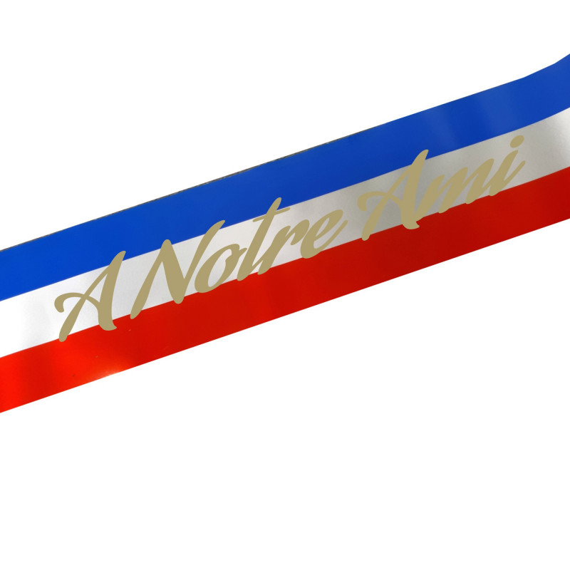 TR RED BLUE WHITE RIBBON