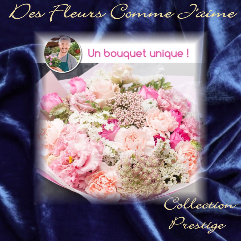 BOUQUET PRESTIGE DU FLEURISTE - ROSE