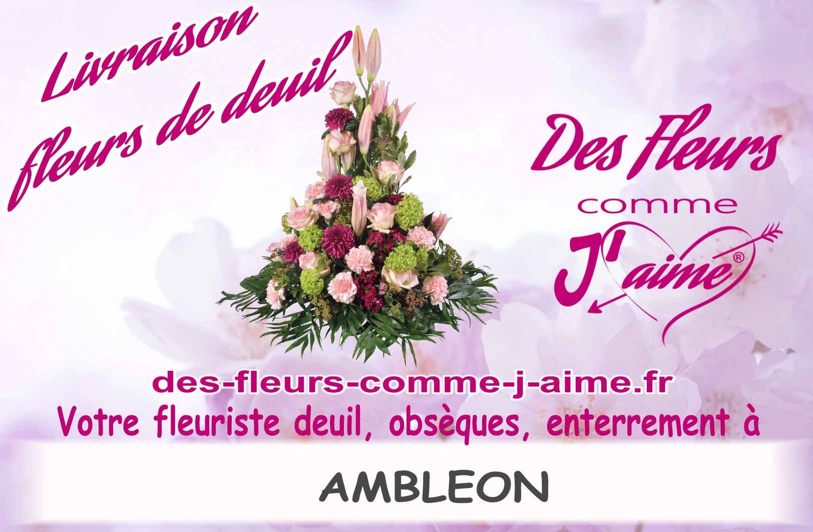 FLEURS DEUIL AMBLEON