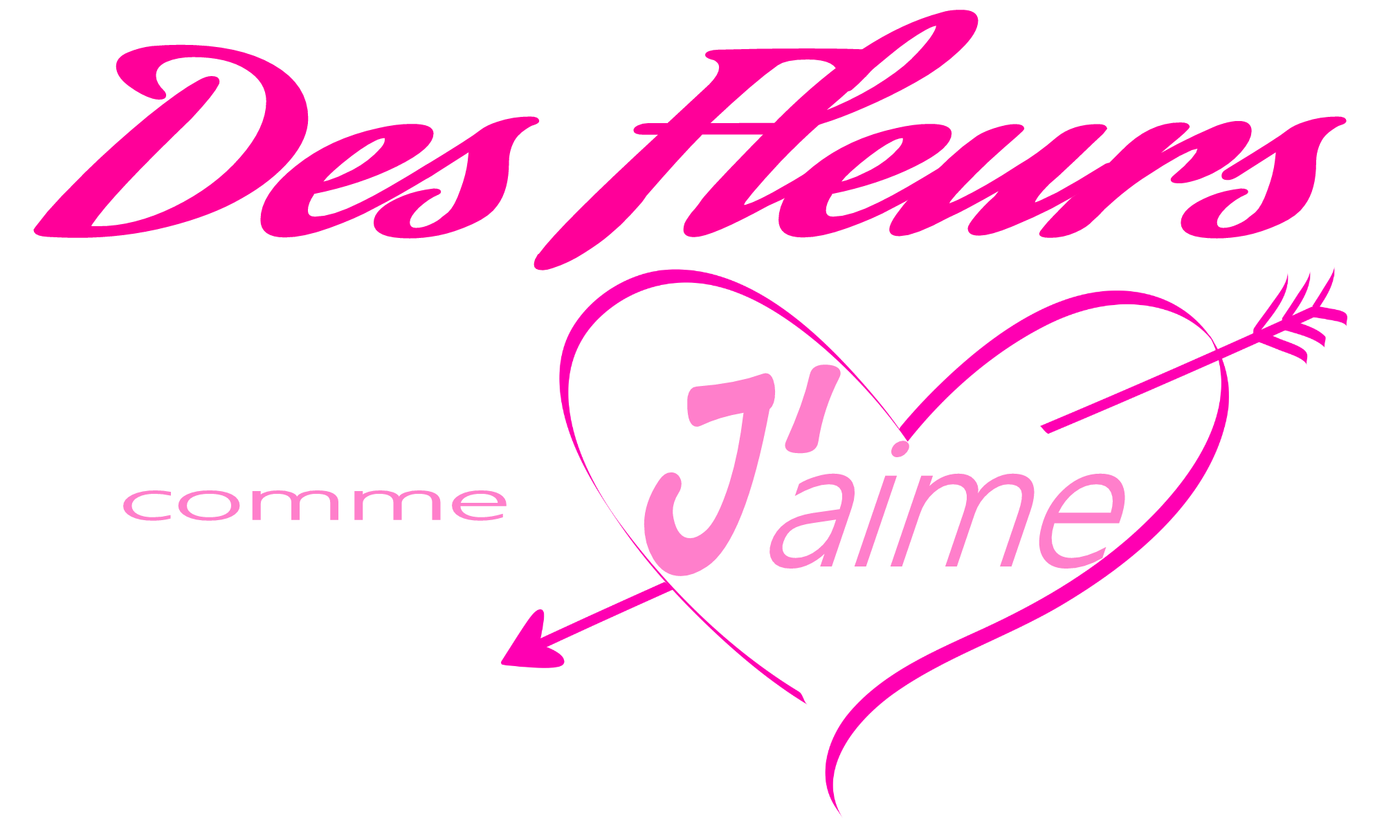 logo des fleurs comme j'aime