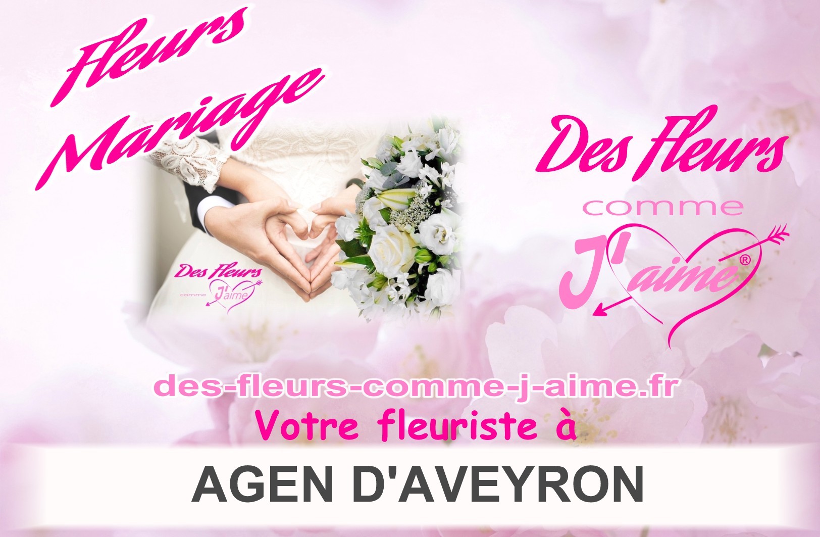 FLEURS MARIAGE AGEN-D'AVEYRON
