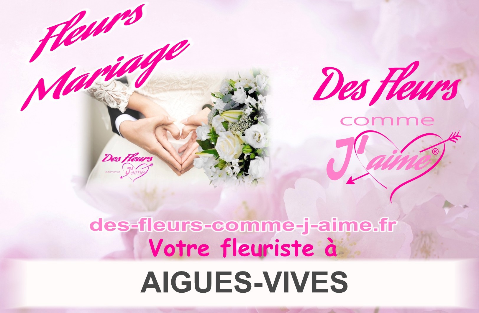 FLEURS MARIAGE AIGUES-VIVES