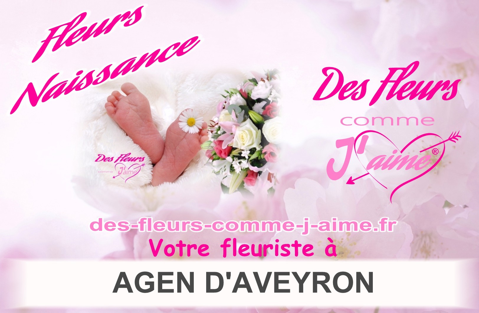 FLEURS NAISSANCE AGEN-D'AVEYRON